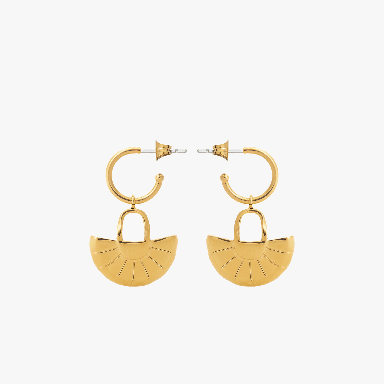 Fan Earrings