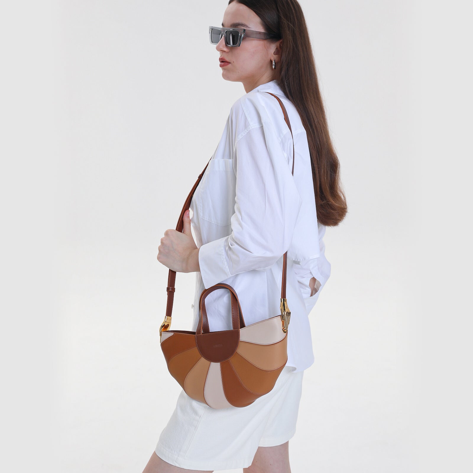 Black Collectible Fan Clutch Bag | Designer Handbags