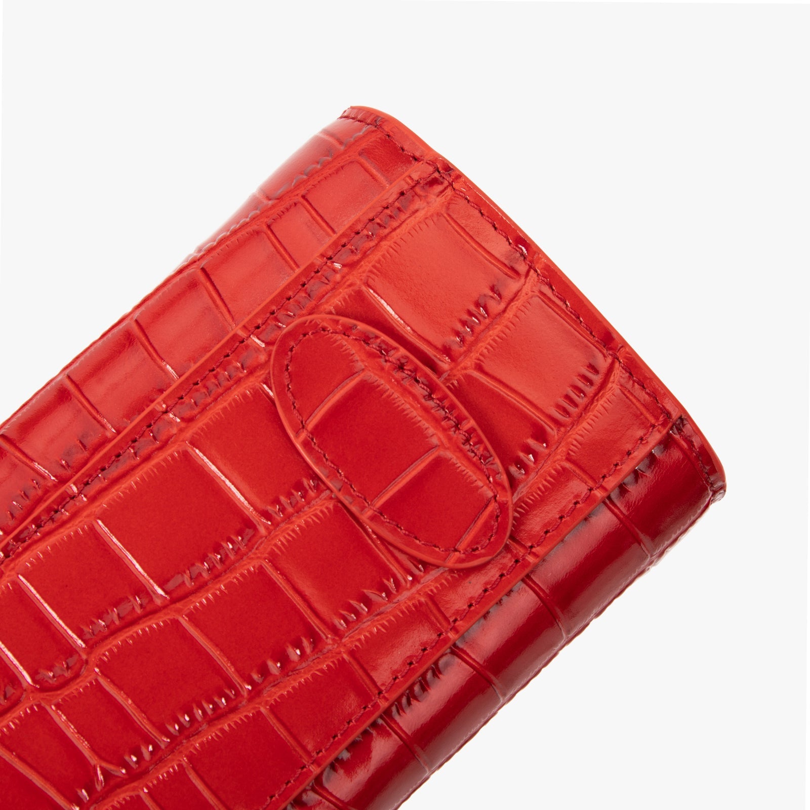 Red Small Structured Bag